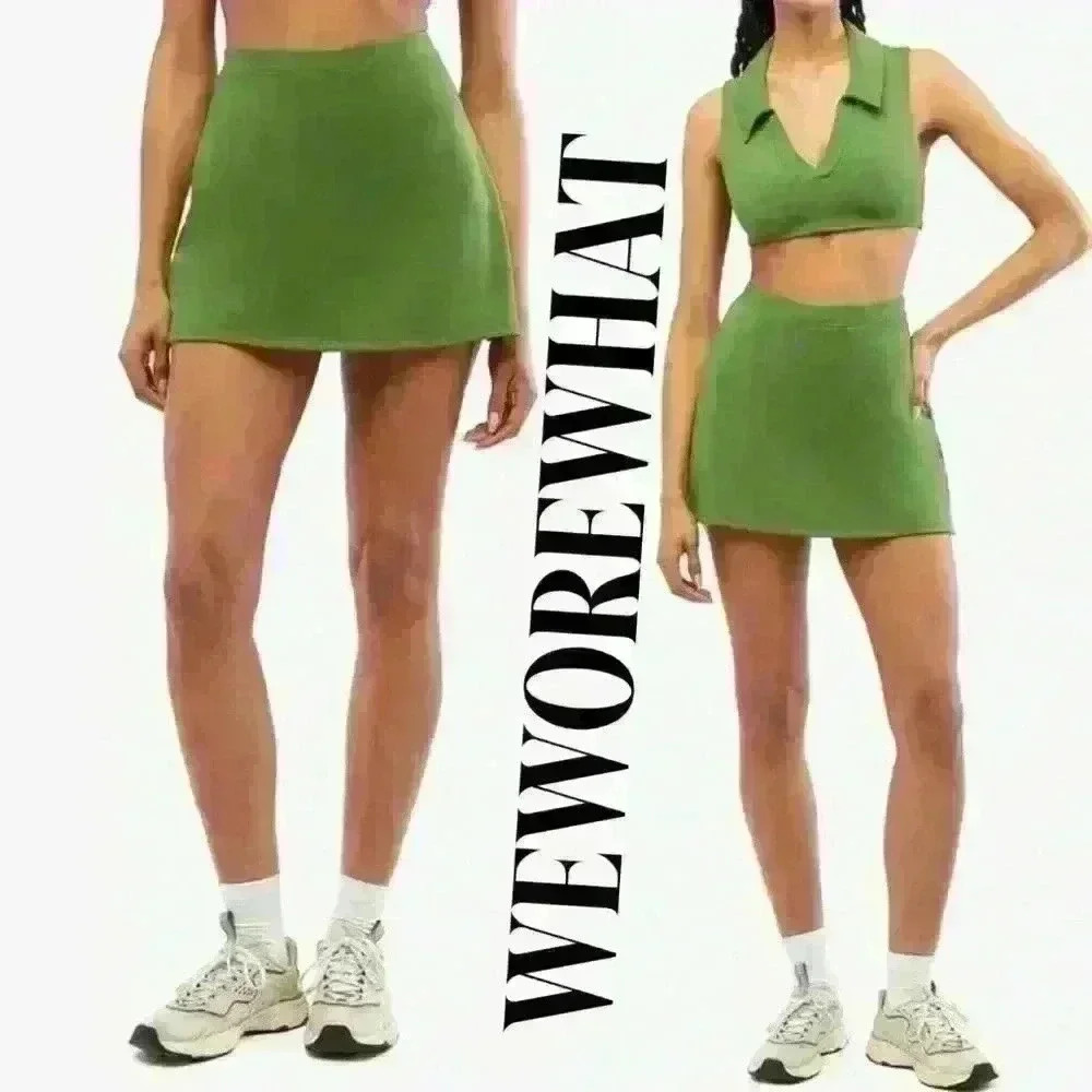 NWT - WEWOREWHAT Active Mini Skirt / Skort